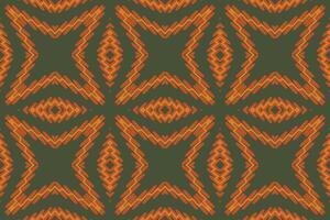 navajo Muster nahtlos einheimisch amerikanisch, Motiv Stickerei, Ikat Stickerei Design zum drucken Schal Hijab Muster Kopftuch Ikat Seide kurti Modell- Mogul Muster vektor