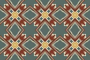 navajo mönster sömlös australier ursprunglig mönster motiv broderi, ikat broderi design för skriva ut indonesiska batik motiv broderi inföding amerikan kurta mughal design vektor