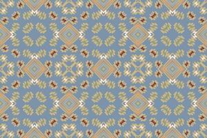 navajo Muster nahtlos australisch Ureinwohner Muster Motiv Stickerei, Ikat Stickerei Design zum drucken skandinavisch Muster Saree ethnisch Geburt Zigeuner Muster vektor