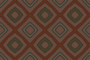 navajo Muster nahtlos Mogul die Architektur Motiv Stickerei, Ikat Stickerei Design zum drucken Schal Hijab Muster Kopftuch Ikat Seide kurti Modell- Mogul Muster vektor