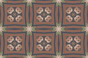 motiv folklore mönster sömlös bandana skriva ut silke motiv broderi, ikat broderi design för skriva ut gräns broderi gammal egypten vektor