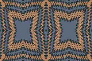 Barock Muster nahtlos australisch Ureinwohner Muster Motiv Stickerei, Ikat Stickerei Design zum drucken Schal Hijab Muster Kopftuch Ikat Seide kurti Modell- Mogul Muster vektor