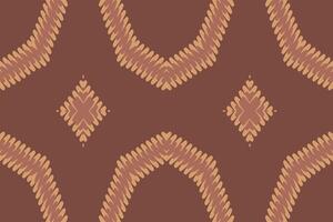 Barock Muster nahtlos skandinavisch Muster Motiv Stickerei, Ikat Stickerei Design zum drucken Krawatte Färberei Kissenbezug Sambal puri kurti Mogul die Architektur vektor