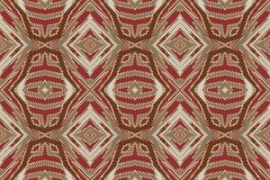 uralt Muster nahtlos einheimisch amerikanisch, Motiv Stickerei, Ikat Stickerei Design zum drucken Krawatte Färberei Kissenbezug Sambal puri kurti Mogul die Architektur vektor