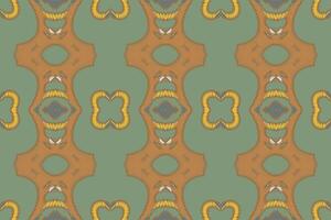 uralt Muster nahtlos australisch Ureinwohner Muster Motiv Stickerei, Ikat Stickerei Design zum drucken skandinavisch Muster Saree ethnisch Geburt Zigeuner Muster vektor