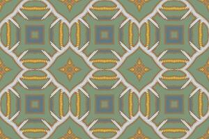 Motiv Folklore Muster nahtlos skandinavisch Muster Motiv Stickerei, Ikat Stickerei Design zum drucken Spitze Muster Türkisch Keramik uralt Ägypten Kunst Jacquard Muster vektor