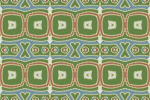 Buchara Muster nahtlos Bandana drucken Seide Motiv Stickerei, Ikat Stickerei Design zum drucken Kurta Muster Mogul Motive Tapisserie Muster Blumen- wiederholen vektor