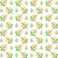 Landwirtschaft Bauernhof günstig modisch Mehrfarbig wiederholen Muster Illustration Hintergrund Design vektor