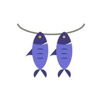 Fisch Symbol. einfach Element von Meer Essen Sammlung. kreativ Fisch Symbol zum Netz Design, Vorlagen, Infografiken und Mehr vektor