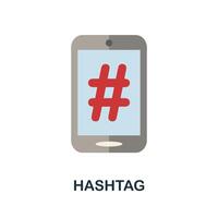 Hashtag Symbol. einfach Element von Bloggen Sammlung. kreativ Hashtag Symbol zum Netz Design, Vorlagen, Infografiken und Mehr vektor