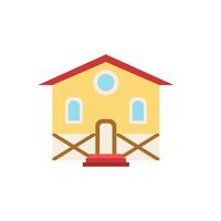 hus ikon. enkel element från byggnader samling. kreativ hus ikon för webb design, mallar, infographics och Mer vektor