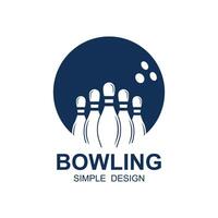 Bowling Logo Design vektor