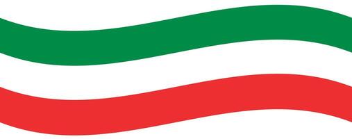 baner vykort för de nationell dag av de republik av Italien. de italiensk flagga är röd och grön. Italien illustration. vektor