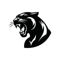 Panther Logo Ideal zum Sport Teams und Tierwelt Erhaltung Bemühungen vektor