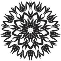 Mandalas-Malbuchseiten, dekoratives rundes Ornament in Blumenform, orientalischer Vektor, Anti-Stress-Therapiemuster, Webdesignelemente, Yoga-Logos-Vektor vektor