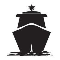 Illustration von Schiff Symbol Bilder vektor