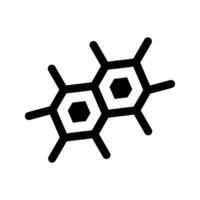 Molekül Symbol Symbol Design Illustration vektor