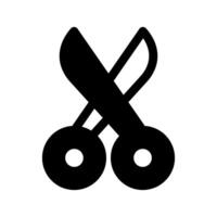 scissor ikon symbol design illustration vektor