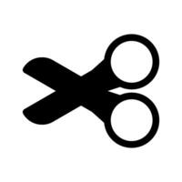 scissor ikon symbol design illustration vektor