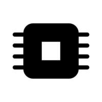 Prozessor Symbol Symbol Design Illustration vektor