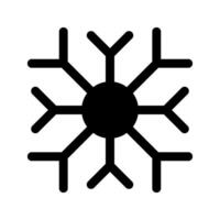 Schnee Symbol Symbol Design Illustration vektor