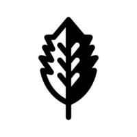 Blatt Symbol Symbol Design Illustration vektor