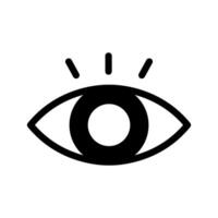 Auge Symbol Symbol Design Illustration vektor