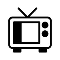 Fernseher Symbol Symbol Design Illustration vektor