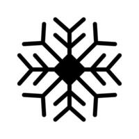 Schnee Symbol Symbol Design Illustration vektor