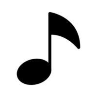 Musik- Symbol Symbol Design Illustration vektor