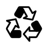återvinna ikon symbol design illustration vektor