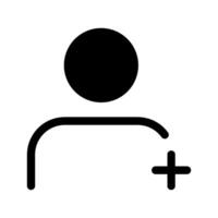 Benutzer hinzufügen Symbol Symbol Design Illustration vektor