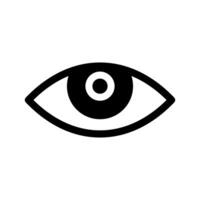 Auge Symbol Symbol Design Illustration vektor