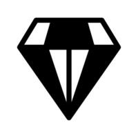 Diamant Symbol Symbol Design Illustration vektor