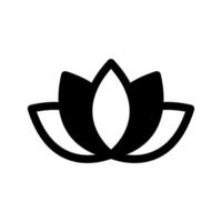 Lotus Symbol Symbol Design Illustration vektor