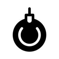 bomba ikon symbol design illustration vektor