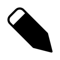 Bleistift Symbol Symbol Design Illustration vektor