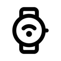 nehmen ein aussehen beim kreativ Symbol von Smartwatch, einfach zu verwenden und herunterladen vektor