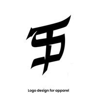 Monogramm Brief ts Logo Design. Brief ts Logo zum bekleidung Marken. st Logo Design zum bekleidung Marke. Brief st bekleidung Logo Design Vorlage. vektor