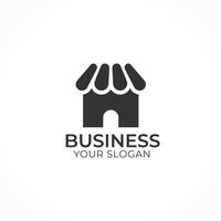 Farbe Geschäft Schreibwaren Geschäft Logo vektor