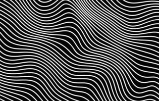 Wellenlinien Muster abstrakten Hintergrund. Vektor