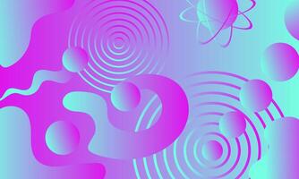 abstrakt holografiska bakgrund i rosa och blå färger som visar de begrepp av dynamik och rörelse vektor