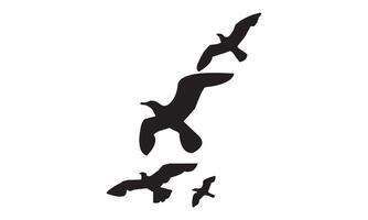 fliegend Vögel Design. vektor