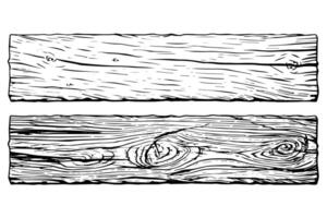 årgång trä- skylt ritad för hand skiss med retro stil. vektor