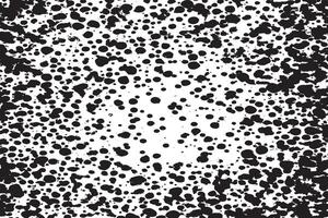svart grunge textur silhuett på ren vit bakgrund bild för bakgrund textur vektor