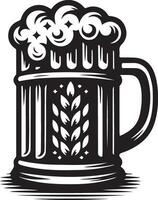 Oktoberfest Bier Becher Illustration vektor