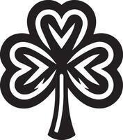 st. Patrick's Tag Kleeblatt Symbol vektor