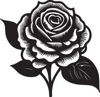 Rose Kunst Symbol Illustration vektor