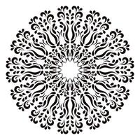 Luxus, elegant und kreativ Mandala Muster Design vektor