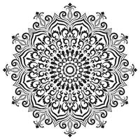 Luxus, elegant und kreativ Mandala Muster Design vektor